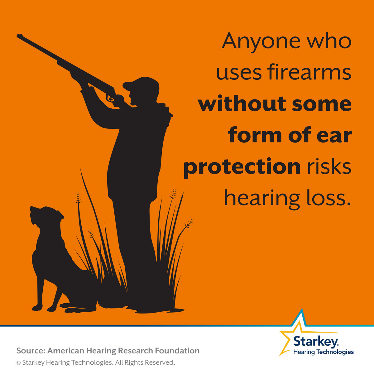 Hunting season means SoundGear hearing protection