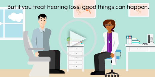 There are two options when it comes to dealing with hearing loss. 