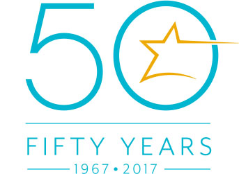 Starkey 50 Years of Innovation Logo