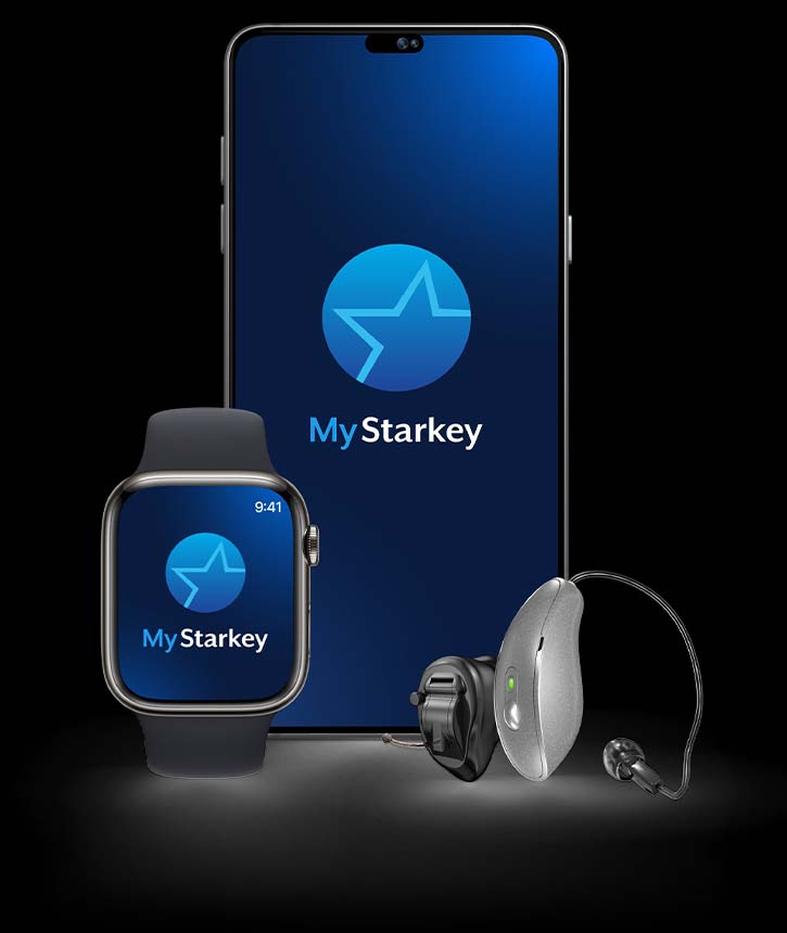 My Starkey connected hearing experience