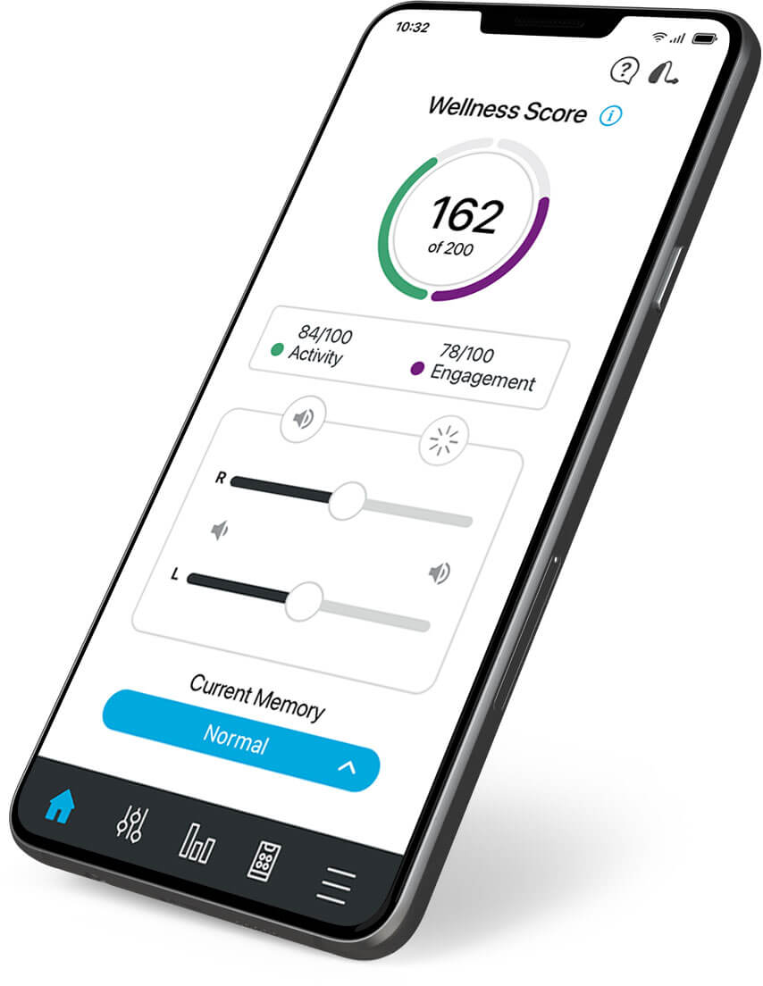 Thrive Hearing Control smartphone app