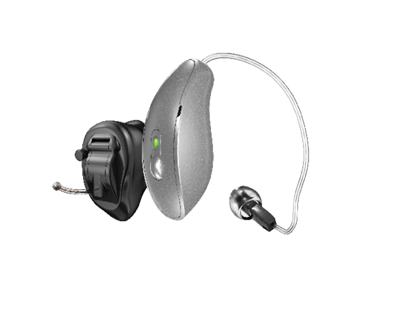 Starkey Omega AI+ hearing aid product ribbon