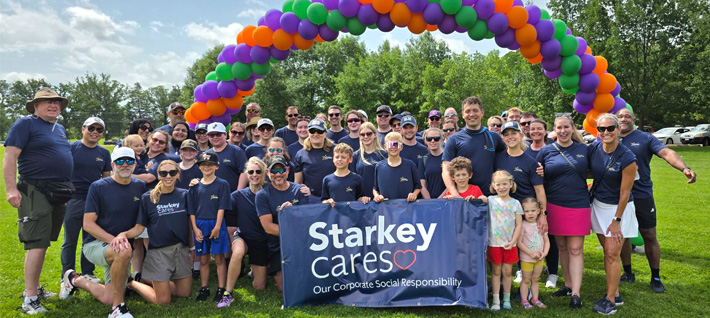 Starkey Cares family enjoys Hearing Loss Association of America's walk