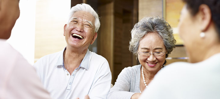 Laughing at the wrong moment because of hearing loss?