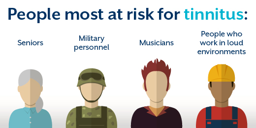 These are the people most at risk for tinnitus