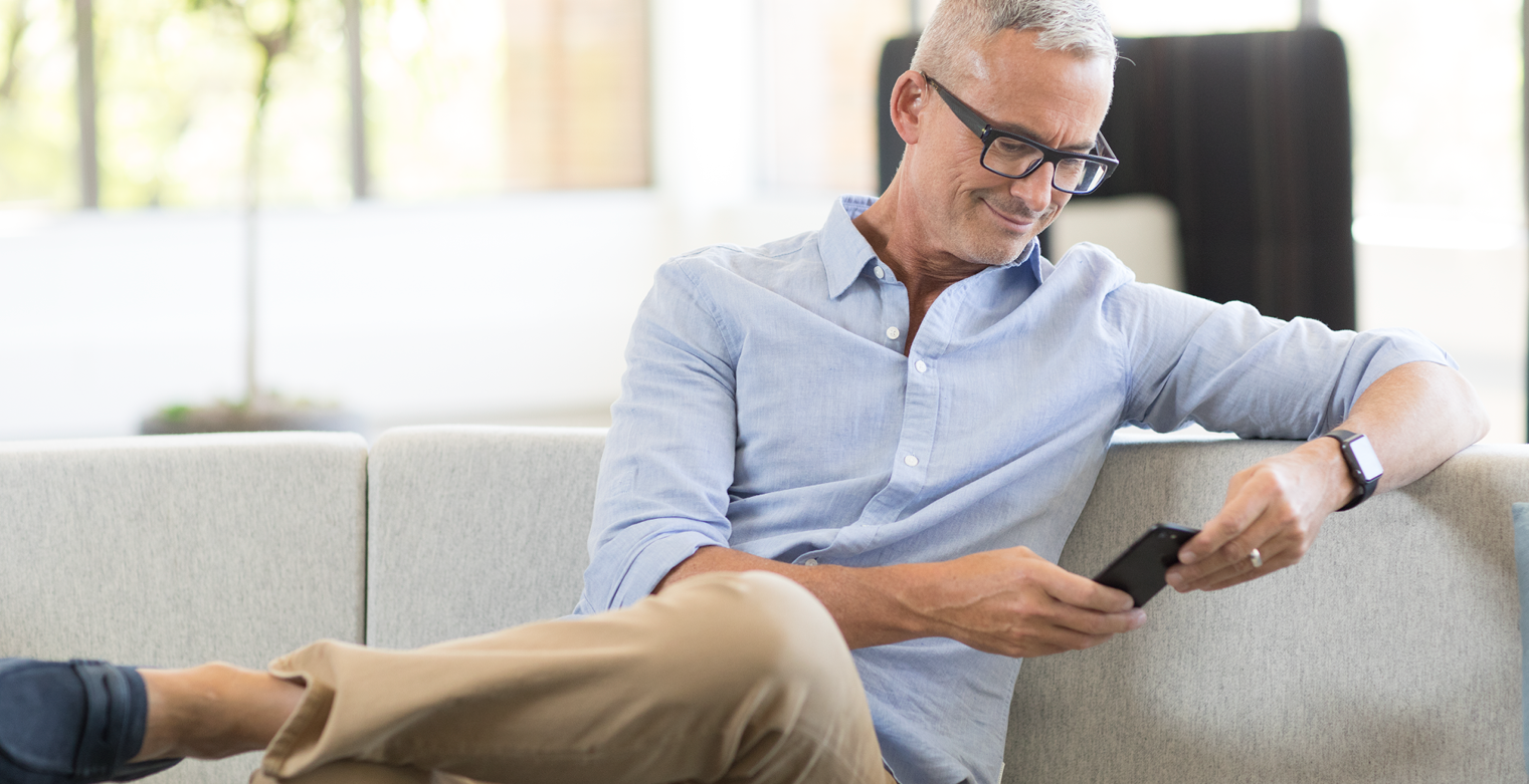 Using hearing aids with Bluetooth phone. 