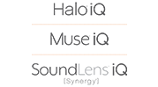 Halo-iQ-Muse-iQ-SoundLens-Synergy-iQ-Logo