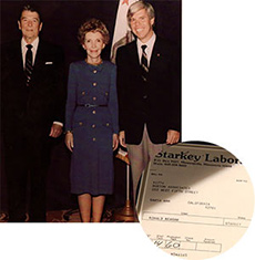 President Reagan Nancy Reagan William Austin