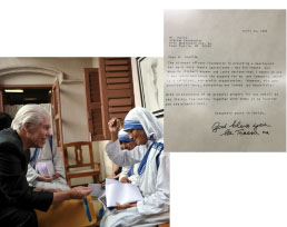 Mother Theresa was fit with Starkey hearing aids